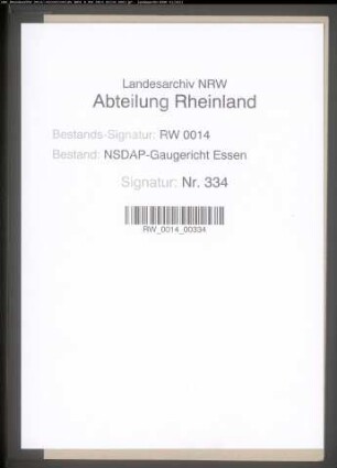 Zurückweisung der Beschwerde des Parteianwärters Friedrich RECH, geb. 13.4.1898, Anstreicher in Duisburg-Duissern, gegen die Nichtaufnahme wegen zahlreicher Vorstrafen
