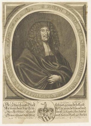 Bildnis des Ioseph Kröner