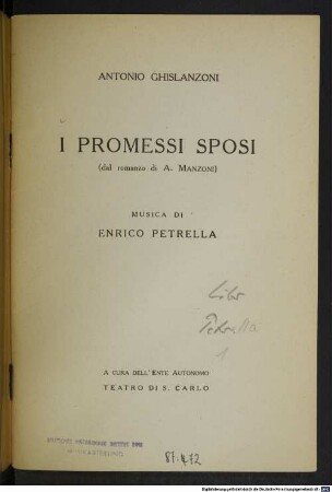 I promessi sposi