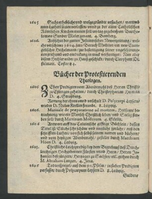 Bücher der Protestierenden Theologen.