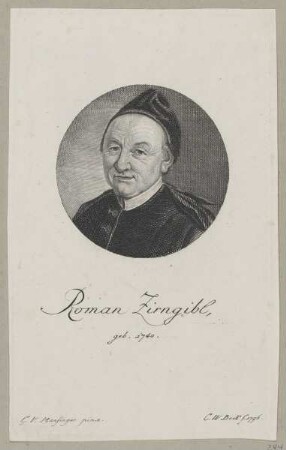 Bildnis des Roman Zirngibl
