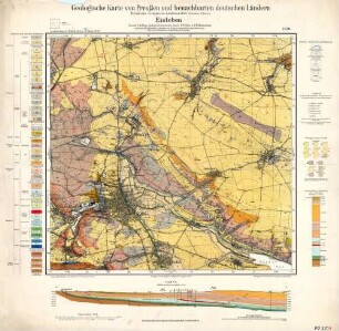 [4435] Eisleben, Geologische Karte von Preußen und benachbarten deutschen Ländern