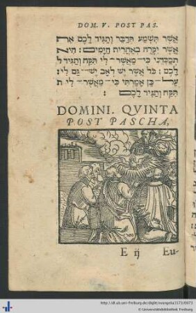 Domini. Quinta Post Pascha, Evangelium Ioannis XVI.