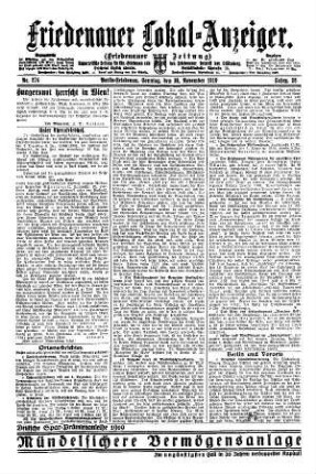 Nr. 274, 30.11.1919