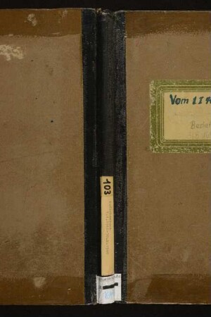Sterbefall - "Aufnahmebuch"