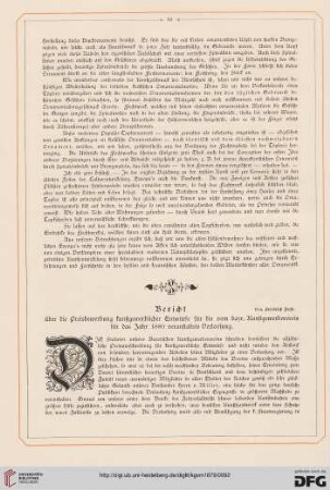 Bericht über die Preisbewerbung kunstgewerblicher Entwürfe für die vom bayr. Kunstgewerbe-Verein für das Jahr 1880 veranstaltete Verloosung