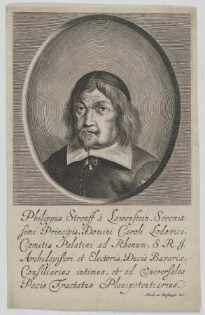 Bildnis des Philippus Streuff à Lawenstein