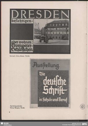 Ausstellung "Die deutsche Schrift in Schule und Beruf"