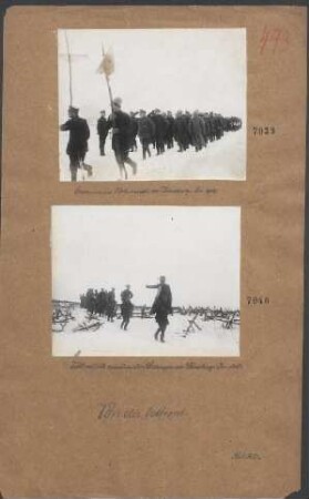 Gemeinsamer Vorbeimarsch vor Dünaburg