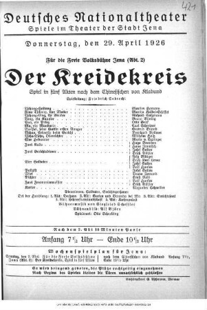 Der Kreidekreis