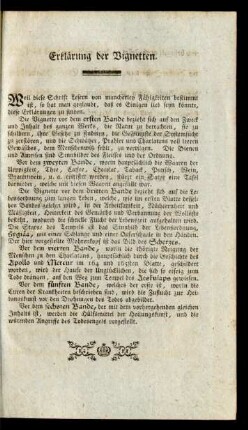 Erklärung der Vignetten