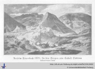 In den Bergen von Castell Toblino