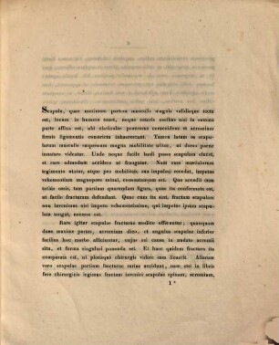 De fractura colli scapulae et processus coracoidei : diss. inaug.