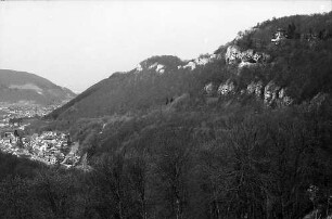 Honau: Albaufstieg beim Ortsteil Traifelberg