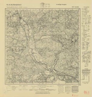 2375 Lonsk, Topographische Karte 1:25000 (4cm - Karte)