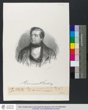 Herrmann Breiting / gez. u. lith. v. R. Pfnor