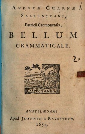 Bellum grammaticale