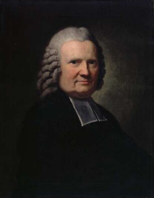 Propst Johann Joachim Spalding in Amtstracht