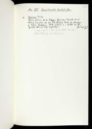 287r Ma XIV 1 Amerikanische Handschriften