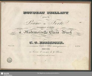 Rondeau brillant pour le Piano-Forte : Oeuv. 83