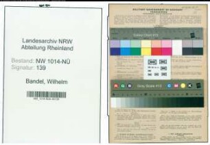 Entnazifizierung Wilhelm Bandel , geb. 02.10.1887 (Arbeiter)