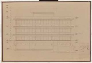 Physikalische Institute der Universität Köln: 2. Physik Fassade West, 1:50