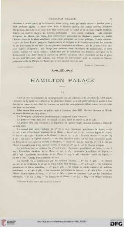 8: Hamilton Palace, [2]