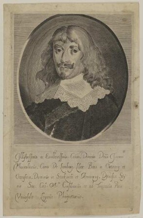 Bildnis des Joannes Maximilianus de Lamberg