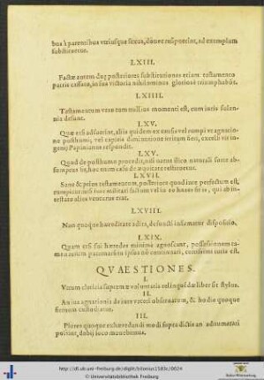 Quaestiones