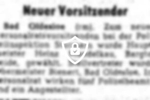 Neuer Vorsitzender