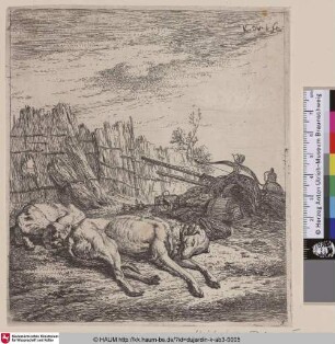 [The Hunting-Dogs; Sleeping Dogs; Les chiens; Jadghunde; Schlafende Hunde]