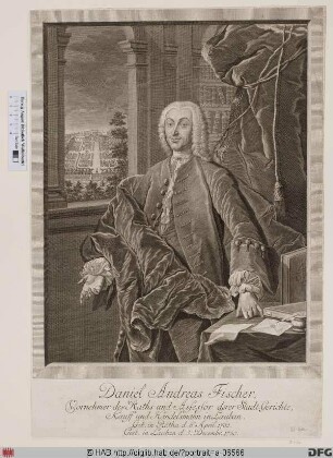 Bildnis Daniel Andreas Fischer