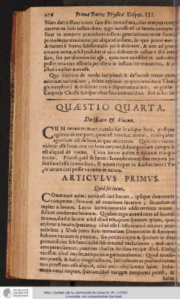 QUAESTIO QUARTA.