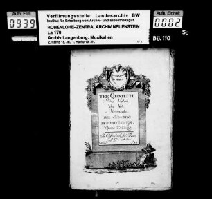 Franz Anton Hoffmeister: Tre Quintetti / a due Violini / due Viole / e Violoncello / Del Signore / Hoffmeister / Opera XXIII Offenbach, Giov. André.