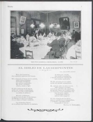El idilio de las serpientes [de Baudelaire]