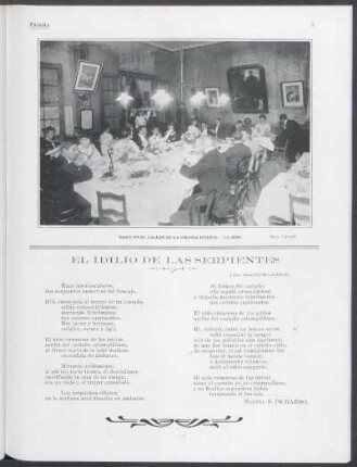 El idilio de las serpientes [de Baudelaire]