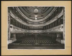 Theater in der Josefstadt, Wien: Ansicht Zuschauerraum