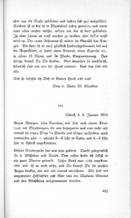 226 Lübeck, d. 5. Januar 1814