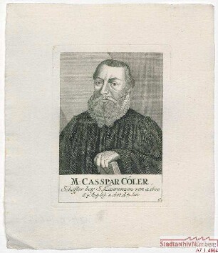 M. Casspar Cöler (Köler)