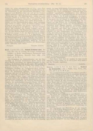 560-567 [Rezension] Scherer, Rudolf Ritter von, Handbuch des Kirchenrechts. 1. Band. 1. Hälfte