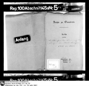 Abnahme der Kämmereirechnungen der Stadt Lingen