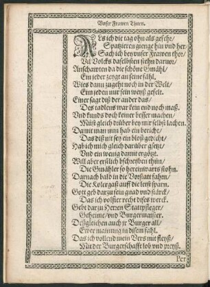 Unser Frawen Thurn = Turris B. Mariae Virginis