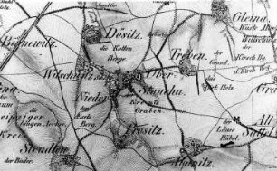 Stauchitz-Wilschwitz. Oberreit, Sect. Oschatz, 1839/40