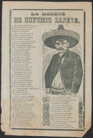 La muerte de Eufemio Zapata