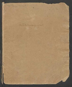 Alphabetisches Verzeichnis der Musikaliensammlung der Geschwister Fanny und Felix Mendelssohn Bartholdy