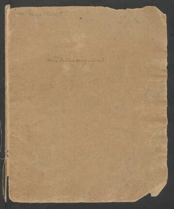 Alphabetisches Verzeichnis der Musikaliensammlung der Geschwister Fanny und Felix Mendelssohn Bartholdy
