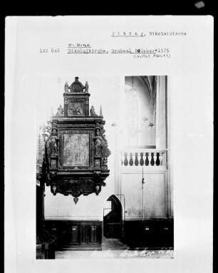 Epitaph von Bodeker