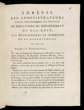 1-4, Adresse Des Administrateurs ...