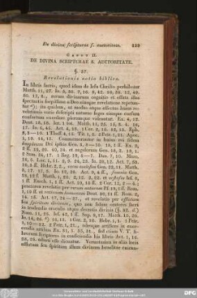 Caput II. De Divina Scripturae S. Auctoritate.