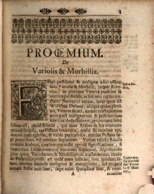 Partvs Medicvs multo labore à Leone in lucem editus seu Tractatvs Novissimvs de Variolis Et Morbillis : Ex Veterum & Recentiorum, quotquot in bibliothecis celebrioribus, variarum Provinciarum extant Voluminibus, fideliter, enucleate ac compendiose excerptus, multiusque partim alienis, partim propriis Rationibus, Experimentis & Consiliis, Remediis item Domesticis & Pharmaceuticis condecoratus